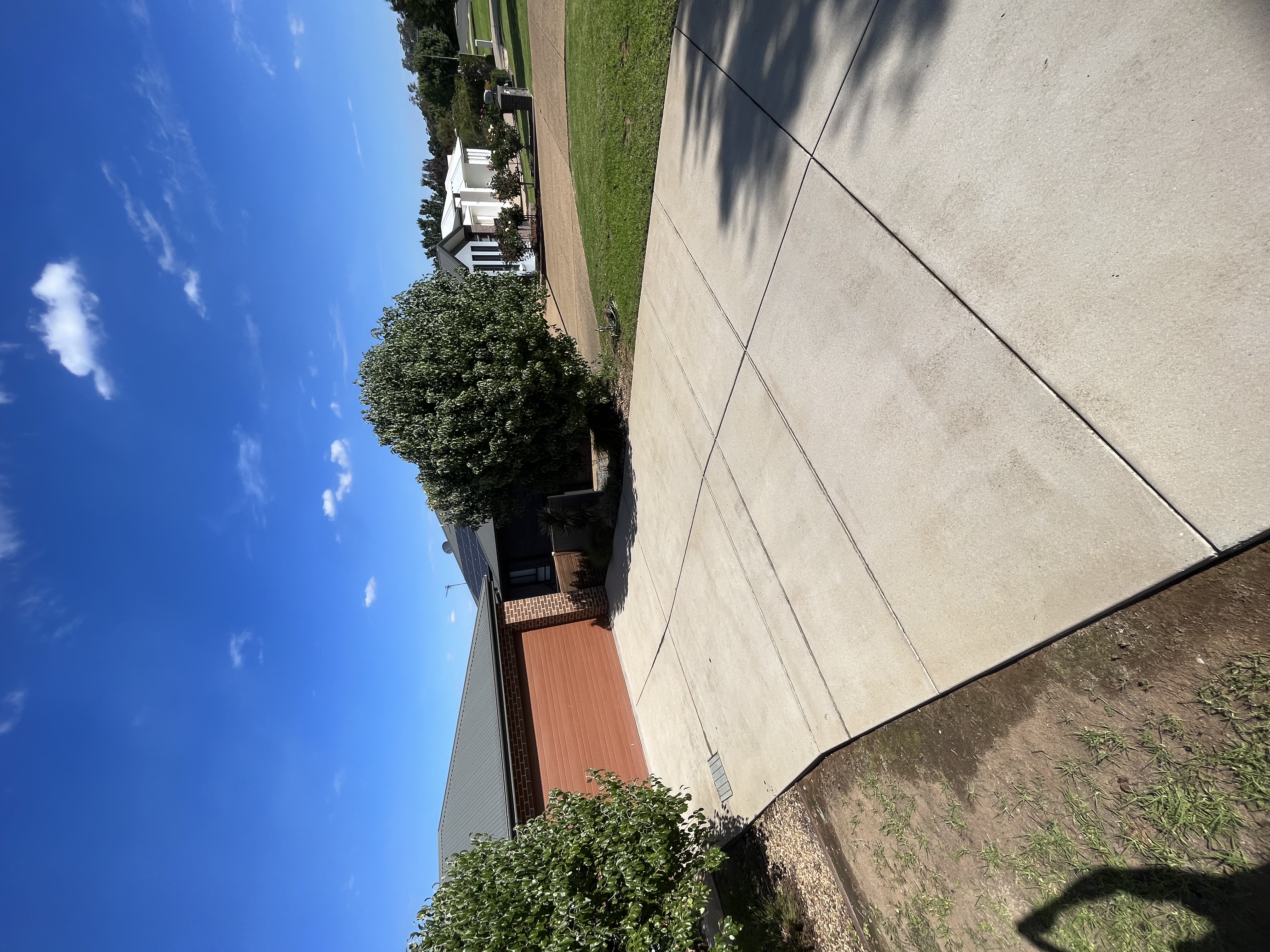 Restored concrete driveway in Wagga Wagga