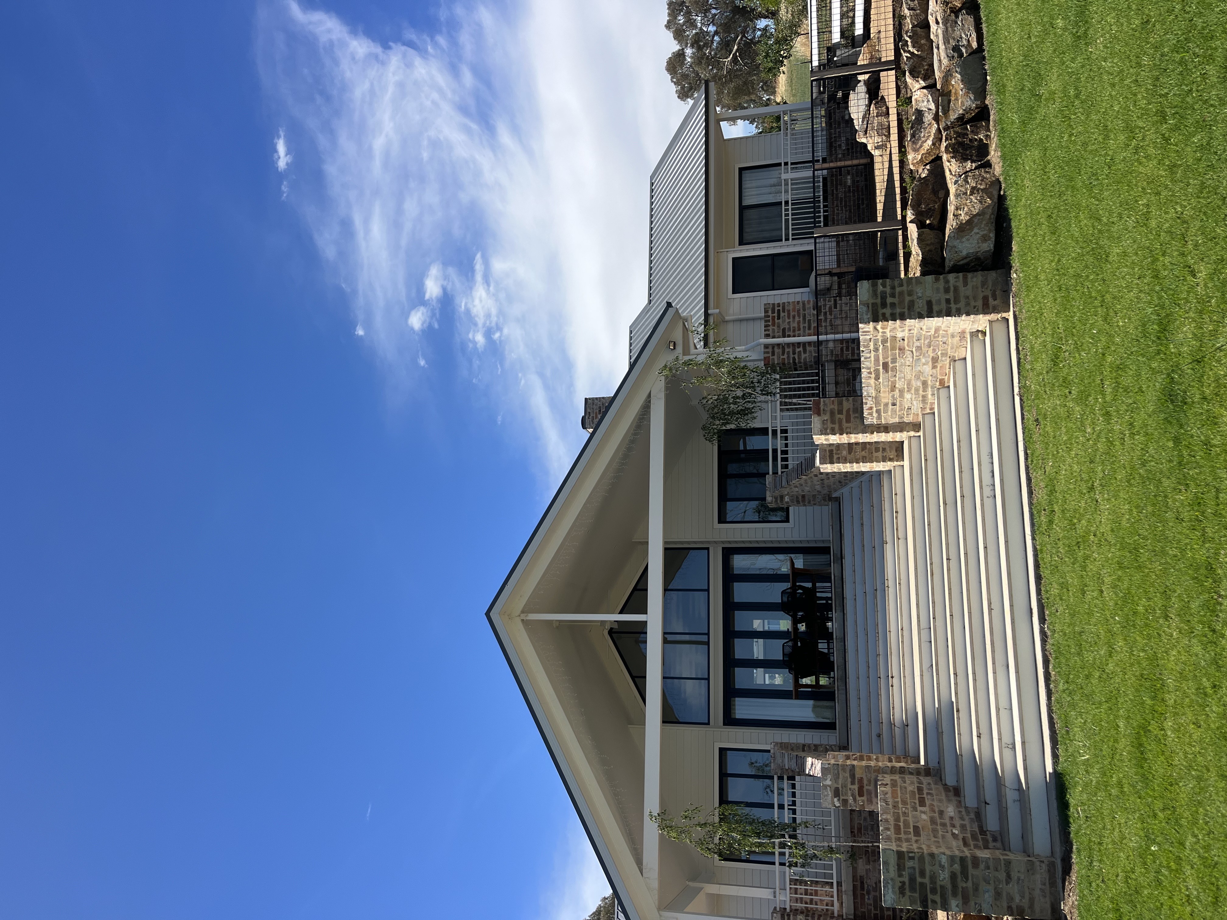 Modern residential home exterior cleaned in Wagga Wagga